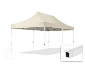 3x6 m Easy up partytent, crème