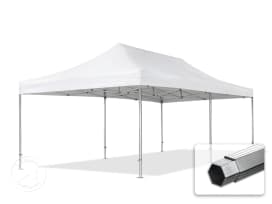4x8 m Easy up partytent, PROFESSIONAL alu 50 mm, wit
