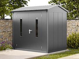 228 x 180 cm Tuinschuur, antraciet