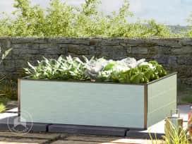 119 x 99 x 39 cm Moestuinbak, Aluminium (geanodiseerd) 119 x 99 x 39 cm Moestuinbak, Aluminium (geanodiseerd)