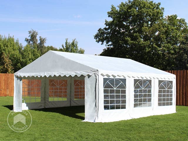 TOOLPORT 5x6m Partyzelt, PVC-Plane, grau... TOOLPORT 5x6m Partyzelt, PVC-Plane, grau...