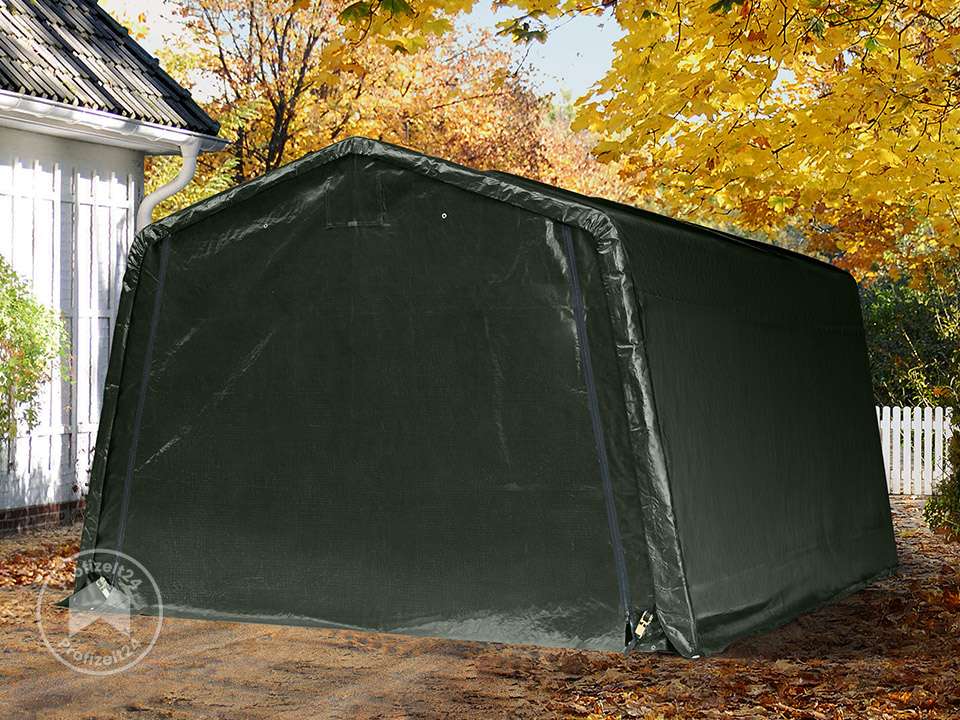 TOOLPORT 3,3x4,7m Zeltgarage, PE-Plane, ...