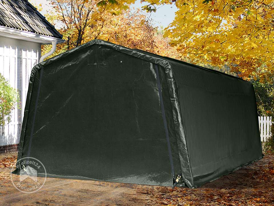 TOOLPORT 3,3x6,2m Zeltgarage, PE-Plane, ...