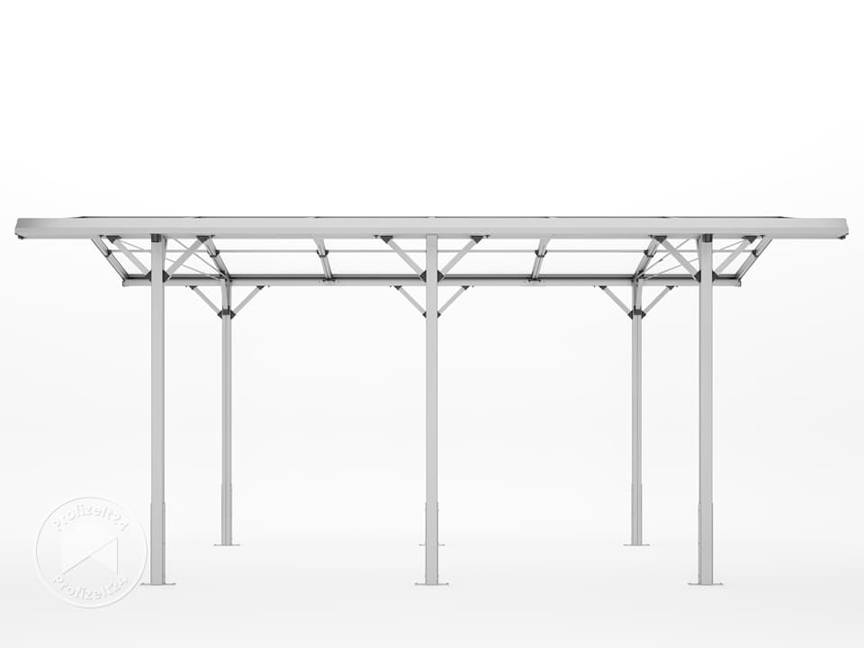 GFP 2,85x5,05m Carport, Aluminium eloxiert | inkl. Regenrinne - (GFPV00804) GFP 2,85x5,05m Carport, Aluminium eloxiert | inkl. Regenrinne - (GFPV00804)