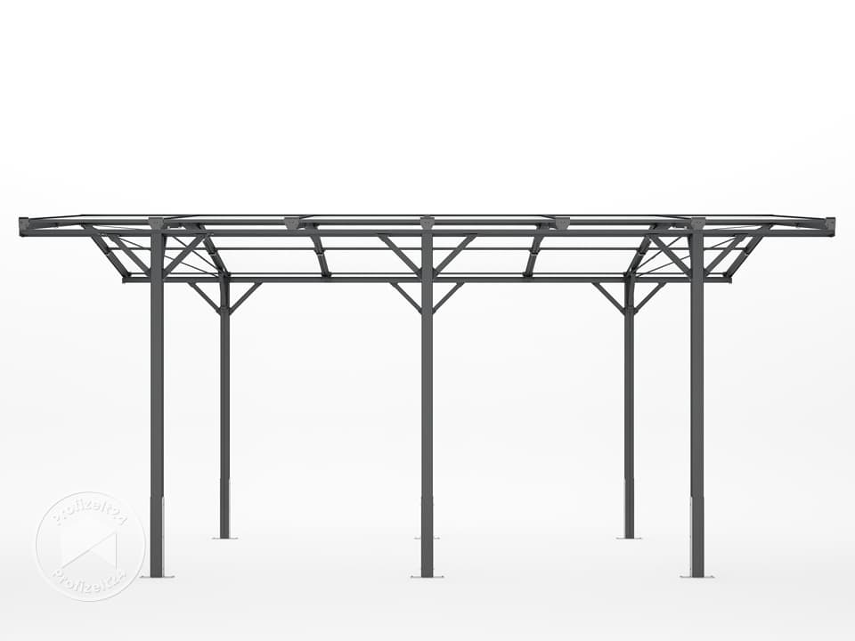 GFP 2,85x5,05m Carport, Anthrazit - (GFPV00801)