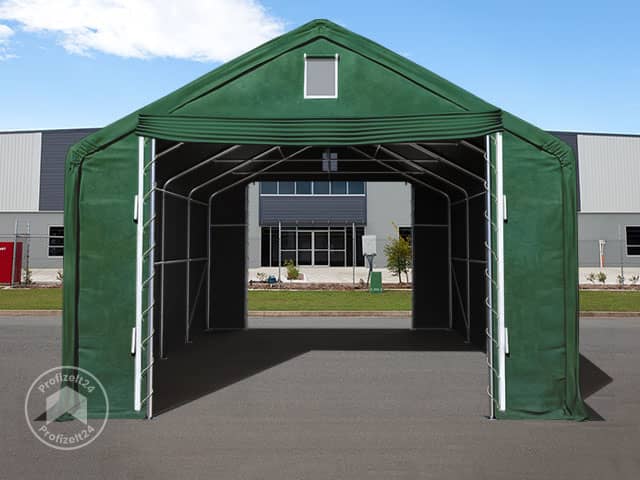 TOOLPORT 6x8m Zelthalle, PRIMEtex-Plane,...