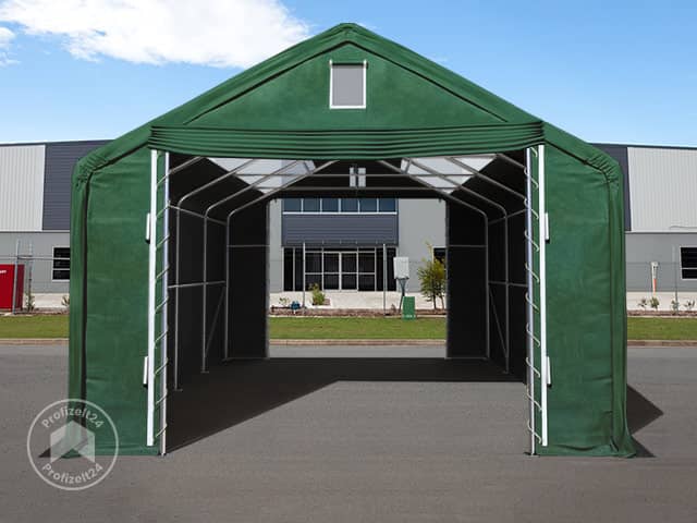 TOOLPORT 6x12m Zelthalle, PRIMEtex-Plane...
