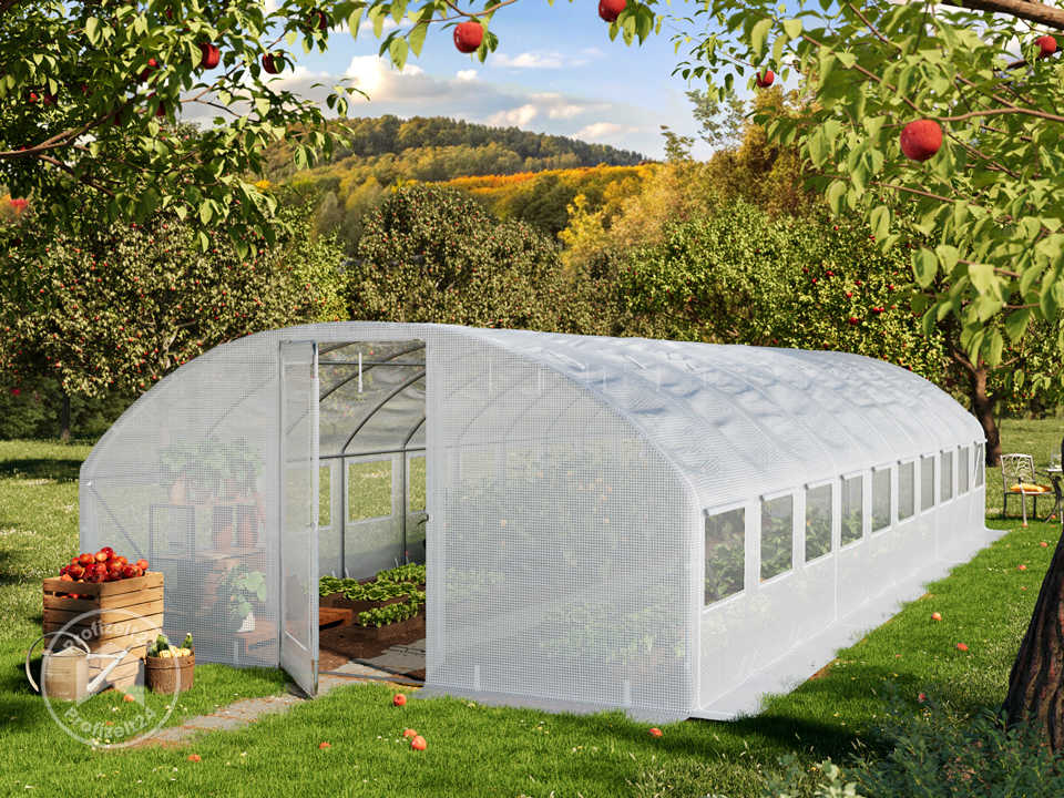 TOOLPORT 4x10m Foliengewächshaus, PE-Pl... TOOLPORT 4x10m Foliengewächshaus, PE-Pl...