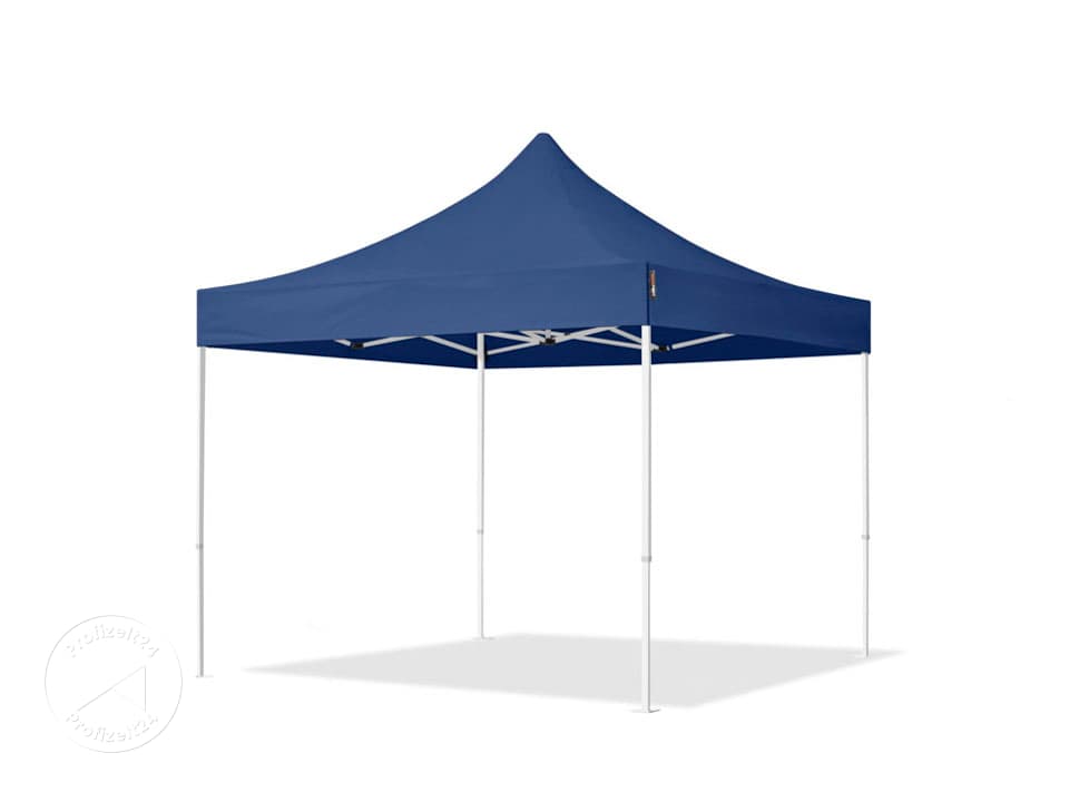 TOOLPORT 3x3m Stahl Faltpavillon, inkl. 2 Seitenteile, dunkelblau - (59036) TOOLPORT 3x3m Stahl Faltpavillon, inkl. 2 Seitenteile, dunkelblau - (59036)