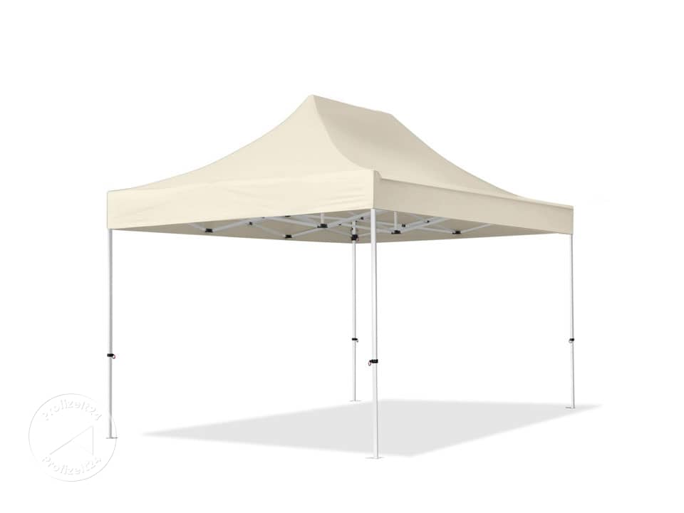 TOOLPORT 3x4,5m Stahl Faltpavillon, inkl. 4 Seitenteile, creme - (59043) TOOLPORT 3x4,5m Stahl Faltpavillon, inkl. 4 Seitenteile, creme - (59043)