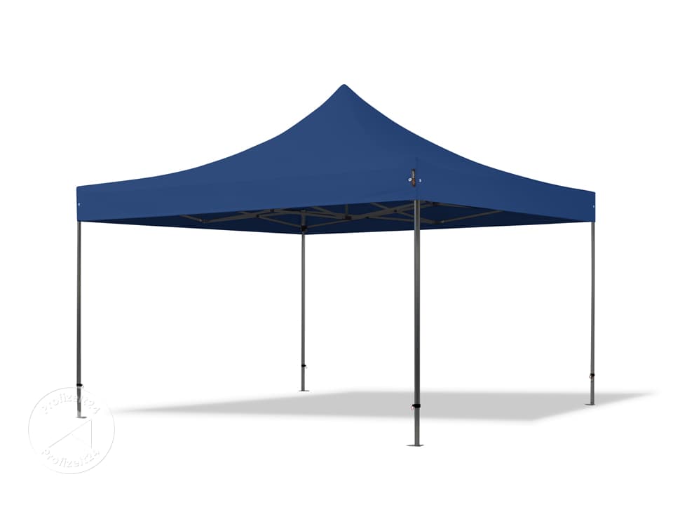TOOLPORT 4x4m Stahl Faltpavillon, inkl. ...