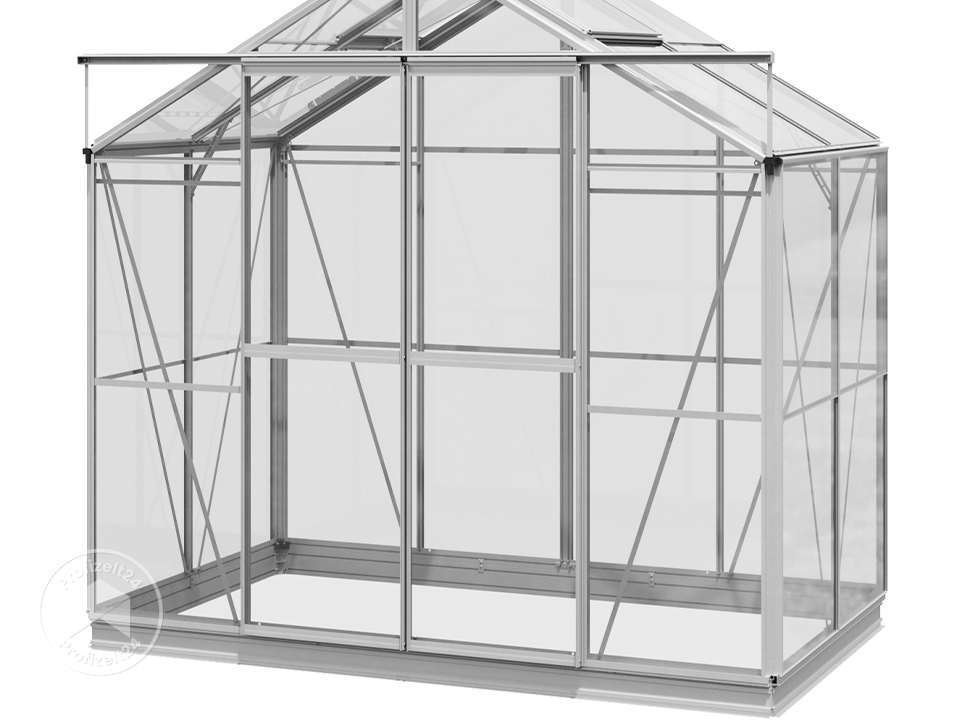 GFP 222 x 131 cm Gewächshaus, inkl. Akt...