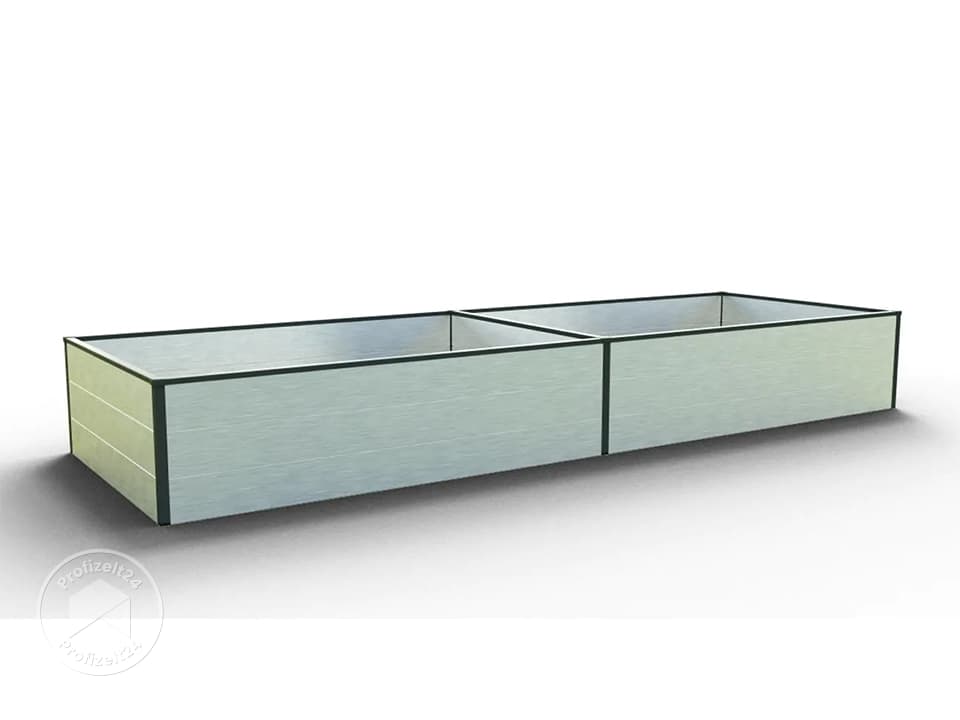 GFP 297 x 99 x 39 cm Hochbeet, Aluminium eloxiert
