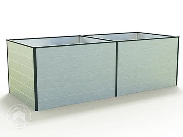GFP 235 x 99 x 77 cm Hochbeet, Aluminium eloxiert