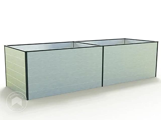 GFP 297 x 150 x 77 cm Hochbeet, Aluminium eloxiert - (GFPV00383) GFP 297 x 150 x 77 cm Hochbeet, Aluminium eloxiert - (GFPV00383)