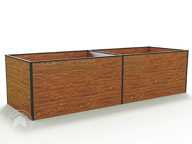 GFP 297 x 150 x 77 cm Hochbeet, Holzoptik - (GFPV00382) GFP 297 x 150 x 77 cm Hochbeet, Holzoptik - (GFPV00382)