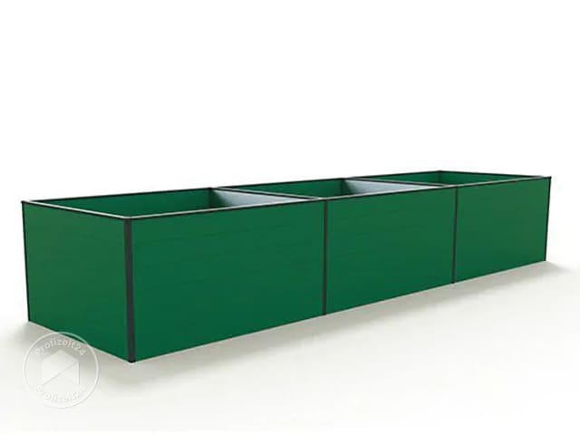 GFP 444 x 77 x 77 cm Hochbeet, Grün
