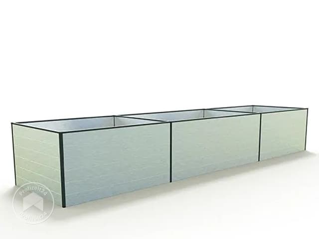 GFP 490 x 150 x 77 cm Hochbeet, Aluminium eloxiert - (GFPV00447) GFP 490 x 150 x 77 cm Hochbeet, Aluminium eloxiert - (GFPV00447)