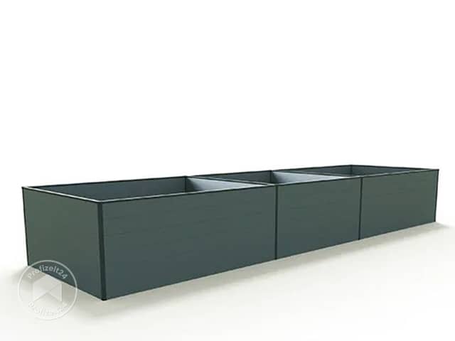 GFP 535 x 150 x 77 cm Hochbeet, Anthrazit - (GFPV00461) GFP 535 x 150 x 77 cm Hochbeet, Anthrazit - (GFPV00461)