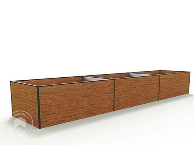 GFP 579 x 99 x 77 cm Hochbeet, Holzoptik - (GFPV00470) GFP 579 x 99 x 77 cm Hochbeet, Holzoptik - (GFPV00470)
