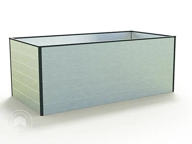 GFP 195 x 99 x 77 cm Hochbeet, Aluminium eloxiert