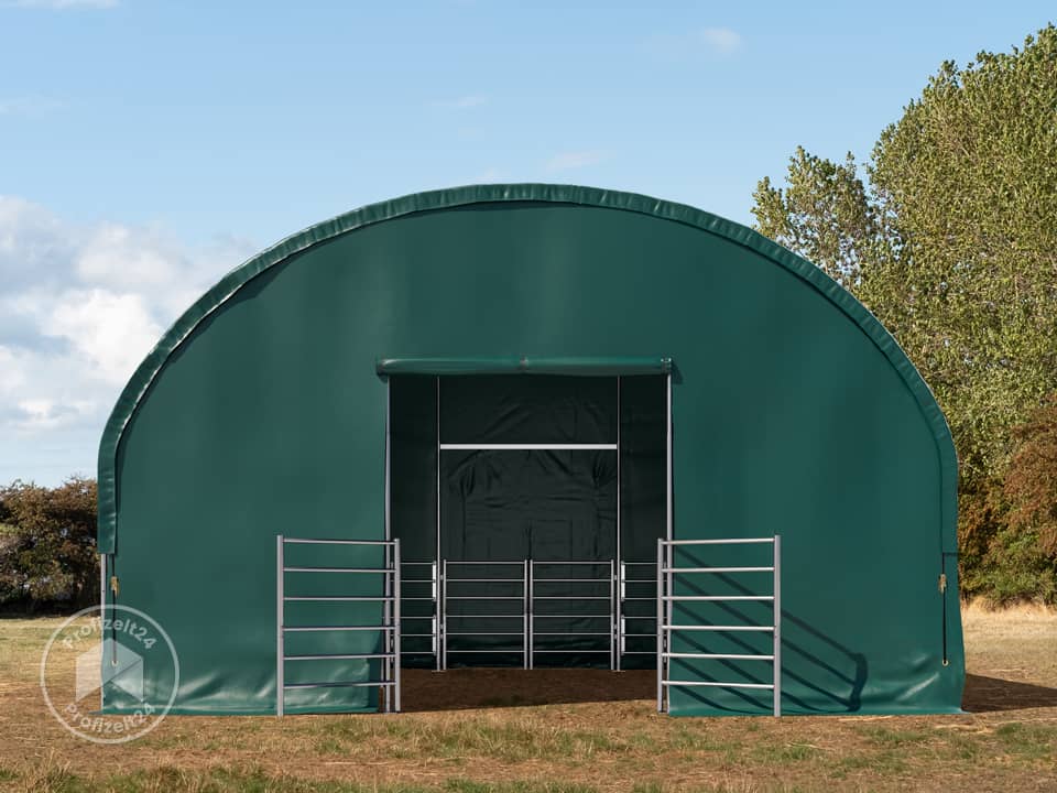 TOOLPORT 6x6m Weidezelt, PVC-Plane, dunk...