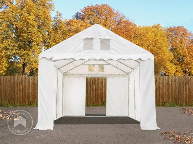 TOOLPORT 4x10 m Lagerzelt, PVC-Plane, we... TOOLPORT 4x10 m Lagerzelt, PVC-Plane, we...