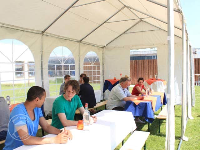 TOOLPORT 3x6m Partyzelt, PVC-Plane, weiÃ... TOOLPORT 3x6m Partyzelt, PVC-Plane, weiÃ...