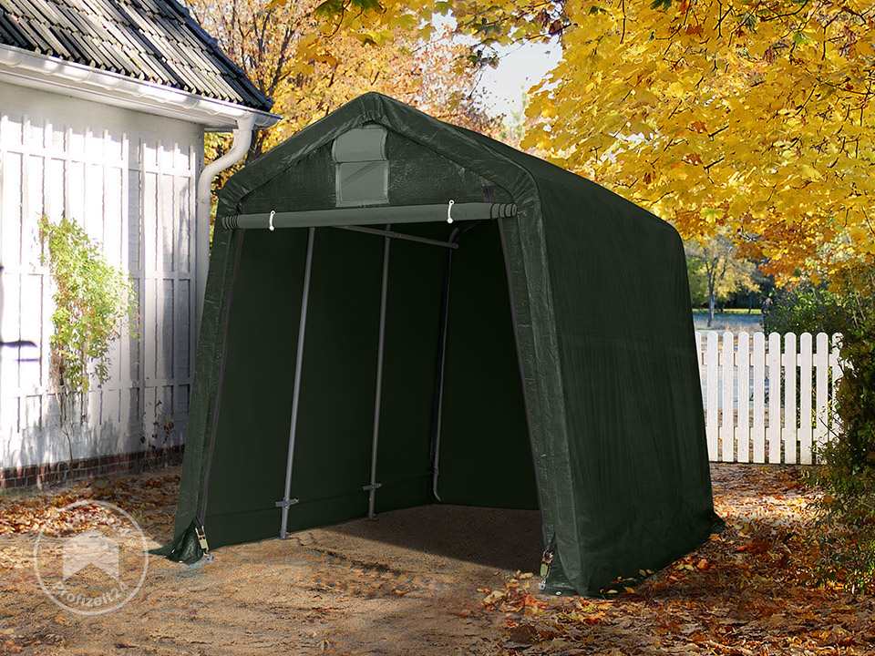 TOOLPORT 2,4x3,6m Zeltgarage, PE-Plane, ...
