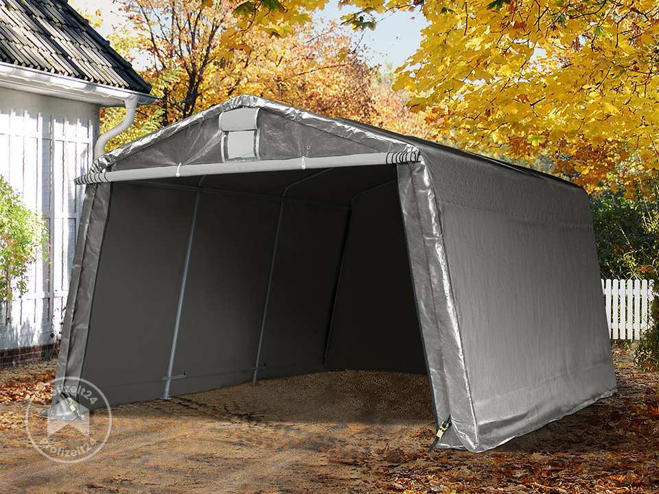 TOOLPORT 3,3x4,7m Zeltgarage, PE-Plane, ...