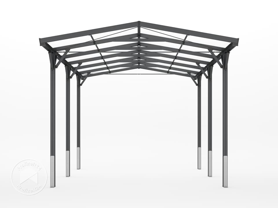 GFP 2,85x5,05m Carport, Anthrazit - (GFPV00801)
