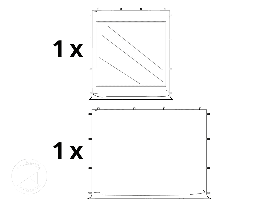 TOOLPORT 3x4,5m Aluminium Faltpavillon, ...