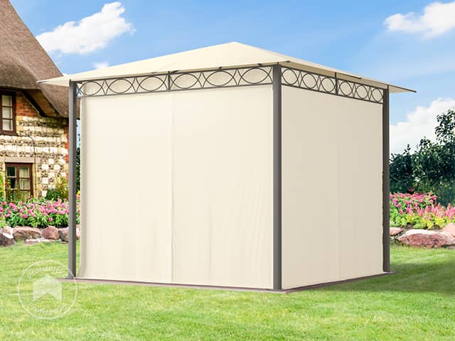 TOOLPORT 3x3 m Softtop Gartenpavillon, i... TOOLPORT 3x3 m Softtop Gartenpavillon, i...