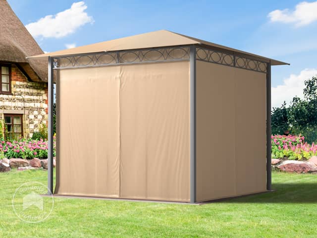 TOOLPORT 3x3 m Softtop Gartenpavillon, i...