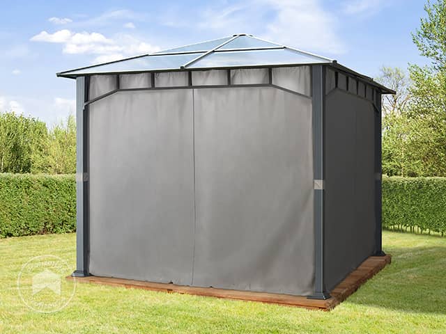 TOOLPORT 3x3 m Hardtop Gartenpavillon, i...