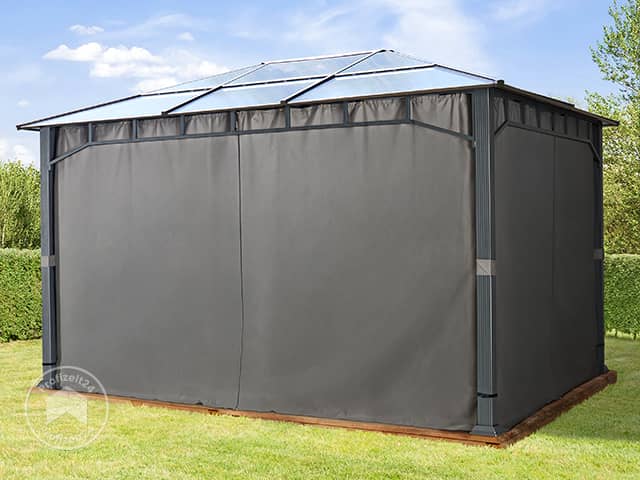TOOLPORT 3x4 m Hardtop Gartenpavillon, i...