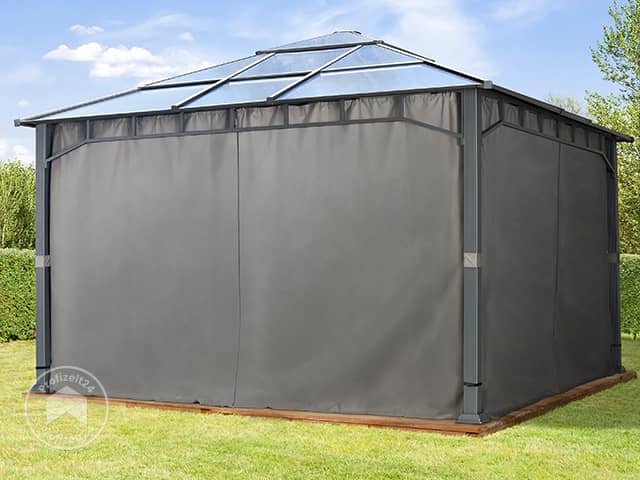 TOOLPORT 4x4 m Hardtop Gartenpavillon, i... TOOLPORT 4x4 m Hardtop Gartenpavillon, i...