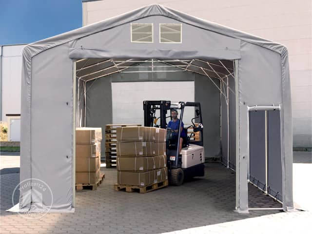 TOOLPORT 6x12m Zelthalle, PRIMEtex-Plane...