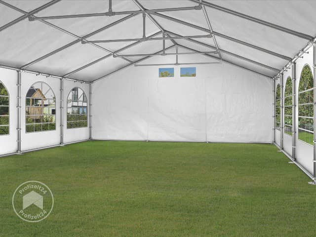 TOOLPORT 5x10m Partyzelt, PE-Plane, weiÃ... TOOLPORT 5x10m Partyzelt, PE-Plane, weiÃ...