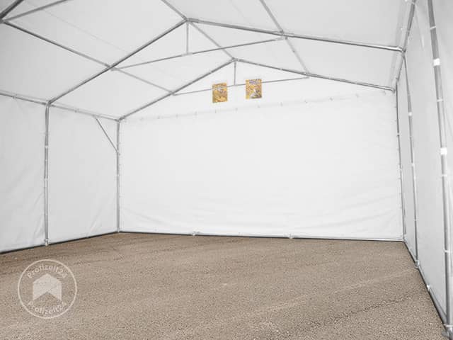 TOOLPORT 6x12 m Lagerzelt, PVC-Plane, we...