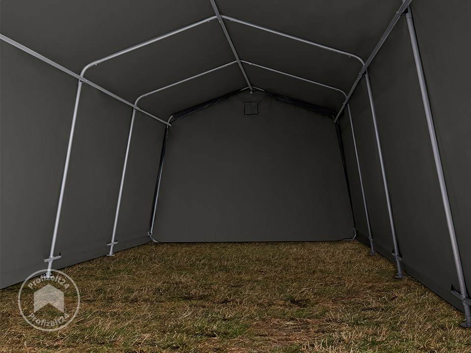 TOOLPORT 3,3x6,2m Zeltgarage, PE-Plane, ...