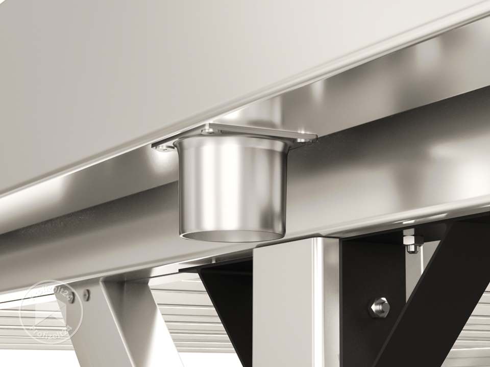 GFP 3,05x5,04m Carport, Aluminium eloxiert - (GFPV00950) GFP 3,05x5,04m Carport, Aluminium eloxiert - (GFPV00950)