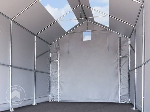 TOOLPORT 5x10m Zelthalle, PRIMEtex-Plane...