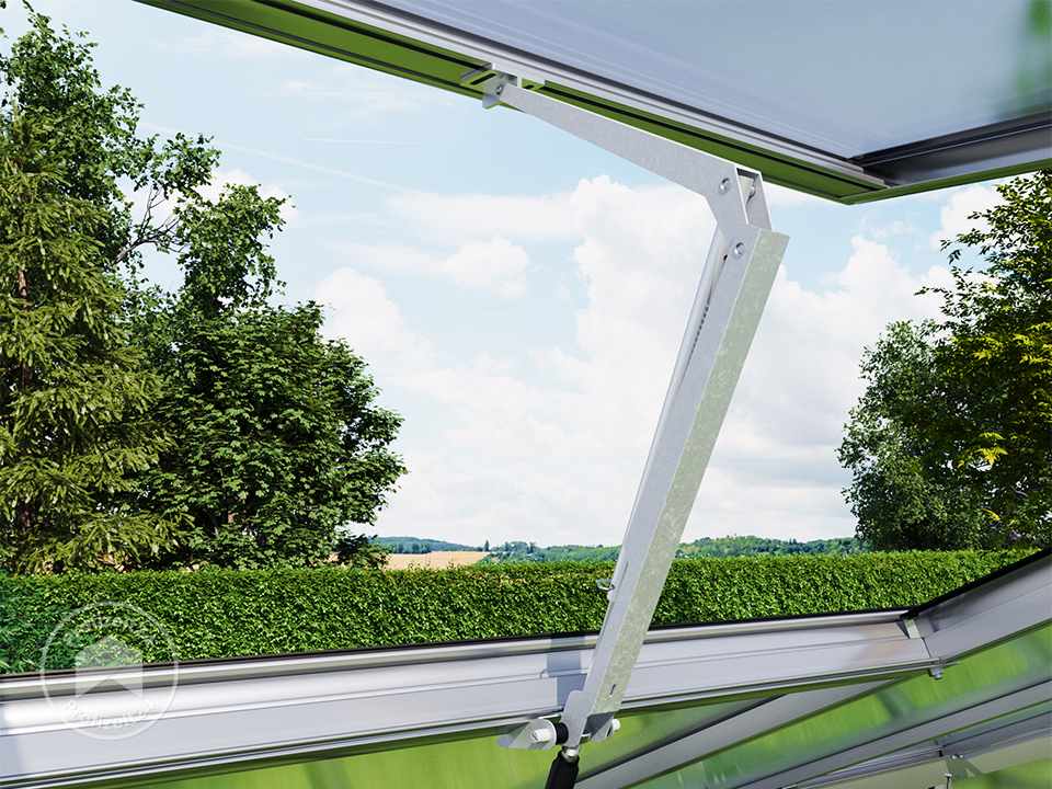 GFP 222 x 256 cm Gewächshaus, inkl. Akt...