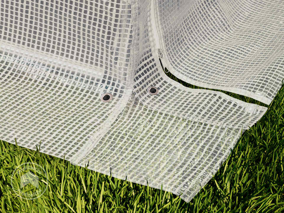 TOOLPORT 2x3m Anlehn-Foliengewächshaus, PE-Plane, weiß - (9032) TOOLPORT 2x3m Anlehn-Foliengewächshaus, PE-Plane, weiß - (9032)