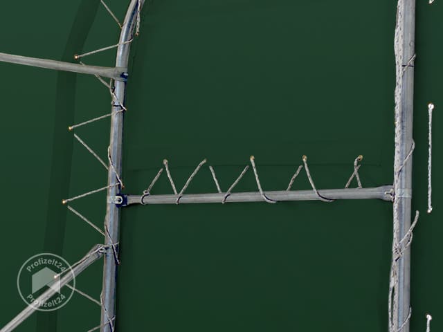 TOOLPORT 8x8m Zelthalle, PRIMEtex-Plane,...