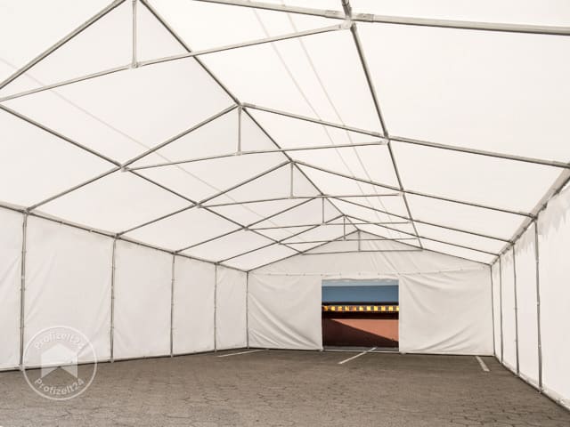 TOOLPORT 6x12 m Lagerzelt, PVC-Plane, we...