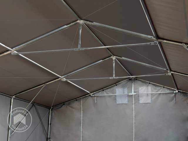 TOOLPORT 6x12m Zelthalle, PRIMEtex-Plane...