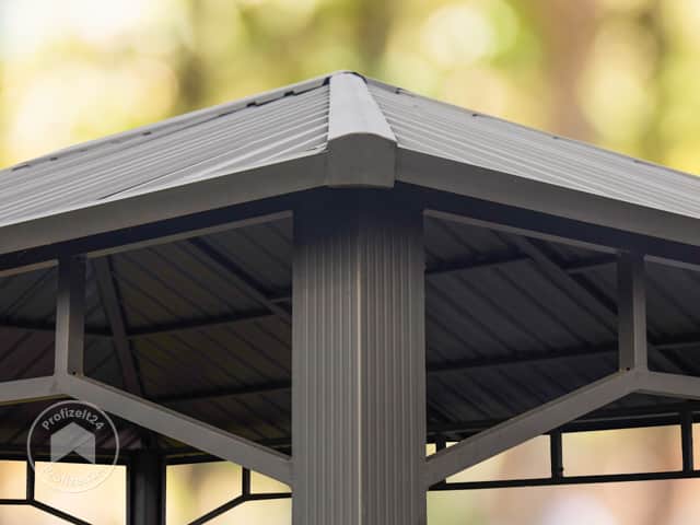 TOOLPORT 3x4 m Hardtop Gartenpavillon, o...