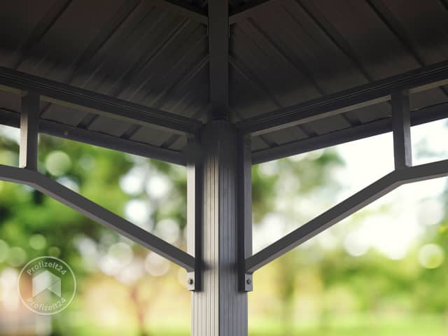 TOOLPORT 3x4 m Hardtop Gartenpavillon, o...